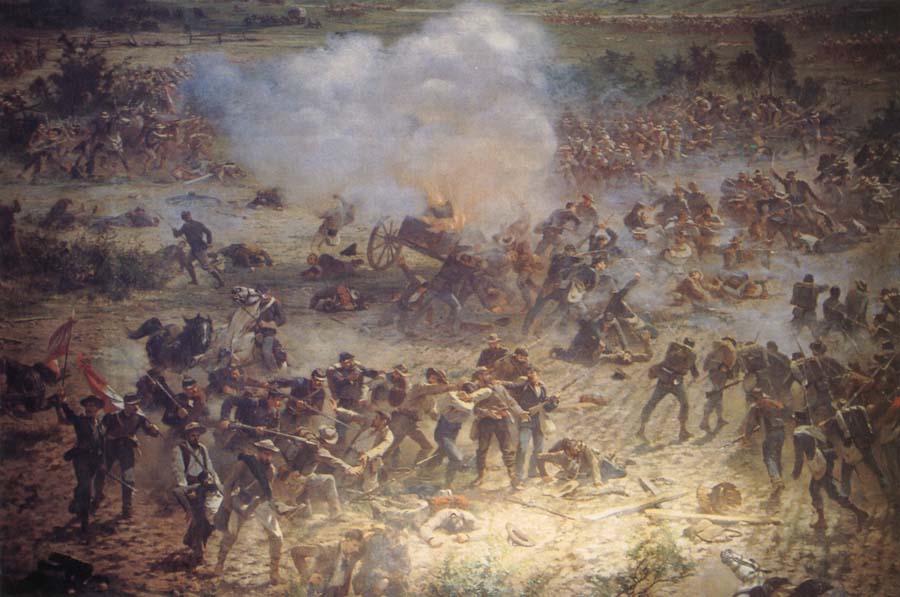Paul Philippoteaux Cyclorama of Gettysburg